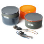 Geschirrset GSI Outdoors Halulite Dualist