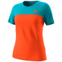 Damen-Funktionsshirt Dynafit Traverse S-Tech S/S Tee W orange lowa