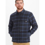 Herrenhemd Marmot Ridgefield Heavyweight Sherpa Lined Flannel blau Storm
