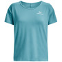 Damen-Funktionsshirt Under Armour Rush Energy SS hellblau Glacier Blue / / White