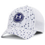 Baseballmütze Under Armour Iso-chill Driver Mesh weiß White / / Sonar Blue