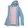 Mädchen-Winterjacke Regatta Girls Trekktain 3-in-1 II DusBluPwLil