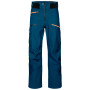 Herrenhose Ortovox 3L Deep Shell Pants blau PetrolBlue