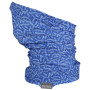 Multifunktionstuch Regatta Multitube Printed blau SonicBluLeaf