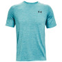 Herren-T-Shirt Under Armour Tech SS Tee 2.0 türkis Cosmos//Black