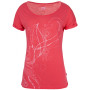 Damen-T-Shirt Loap Bodana krátký rukáv rosa