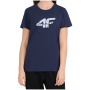 Damen-T-Shirt 4F Tshirt F3488 dunkelblau Navy