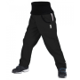 Kinder Softshellhose Unuo fleece Street schwarz
