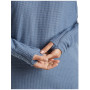 Damen-Sweatshirt Icebreaker Wom Mer 400 RealFleece Grid Pulover Hood