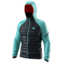 Herren-Winterjacke Dynafit Radical Prl M Hood Jkt (2023) schwarz/türkis storm blue/3010