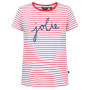Damen-T-Shirt Regatta Odalis rot/weiß TrueRedStrpe