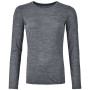 Damen-Funktionsshirt Ortovox 150 Cool Clean Ls W schwarz black steel blend