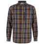 Herrenhemd Fjällräven Fjällglim Regular Shirt M braun Wood Brown-Black Oak