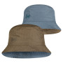 Hut Buff Travel Bucket Hat blau/grün BlueOlive