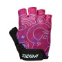 Kinder-Fahrradhandschuhe Silvini Punta schwarz/rosa black-fuchsia