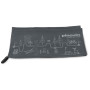 Handtuch Pinguin Micro Towel XL 75x150 Map grau Grey
