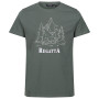 Herren-T-Shirt Regatta Cline VII dunkelgrün Dark Forest Green Mountain