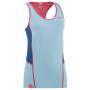 Damenunterhemd Kari Traa Svala Top blau/rosa Surfboard