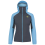 Damen-Winterjacke Karpos Vinson Evo W Jacket blau/hellblau Vulcan/Blue Atoll