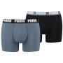 Herren-Boxershorts Puma Basic Boxer 2P blau blue