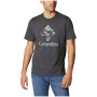 Herren-T-Shirt Columbia M Rapid Ridge Graphic Tee grau Shark, CSC Camo Graphic
