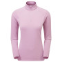 Damen-Sweatshirt Montane Fem Protium Lite Pull-On rosa Allium