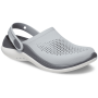 Pantoffeln Crocs LiteRide 360 Clog grau/weiß Light Grey/Slate Grey