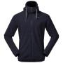 Herren-Sweatshirt Bergans Hareid Fleece Jacket dunkelblau Dark Navy