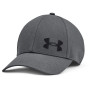 Baseballmütze Under Armour Isochill Armourvent Str grau Pitch Gray / / Black