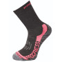 Socken Progress XTR 8MR X-Treme Merino grau/rosa Tm/Pink