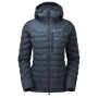 Damenjacke Montane Fem Ground Control Jacket blau