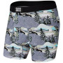 Boxershorts Saxx Ultra Boxer Brief Fly grau GrayTheHillsAreAlive