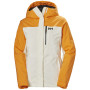 Damen Skijacke Helly Hansen W Snowplay Jacket weiß/orange Snow