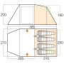 Zelt Vango Drummond 400