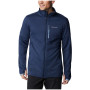 Herren-Sweatshirt Columbia Park View™ Fleece Full Zip 2023 dunkelblau Collegiate Navy Heather