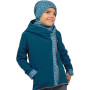 Kinder-Softshell-Jacke Unuo Fleece Cross