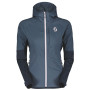 Damen Skijacke Scott Explorair Alpha dunkelblau metal blue/dark blue