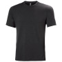 Herren-Funktionsshirt Helly Hansen Lifa Merino Lightweight Tee grau Ebony