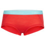Höschen Icebreaker W's Sprite Hot Pants rot Ember/AquaSplash
