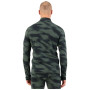 Herren-Funktionsshirt Mons Royale Cascade Merino Flex 200 1/4 Zip Rosin Motion