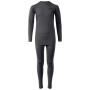 Kinder-Thermounterwäsche Hi-Tec Karti set jr grau Gray/DarkGray