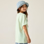 Kinder-T-Shirt Regatta Bosley OceanMist