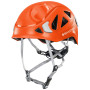 Helmgröße: 56-62 cm / Farbe: weiß/orange