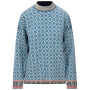 Damenpullover Dale of Norway Langøy Fem Sweater blau/weiß Arctic Blue Offwhite