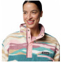 Damen-Sweatshirt Columbia Helvetia™ II Printed Cropped Half Snap