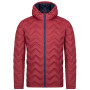 Herren-Winterjacke Loap Itemo rot/blau Red Dahlia/Blue