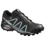 Damenschuhe Salomon Speedcross 4 GTX® W schwarz/silber Black/Black/MetallicBubbleBlue