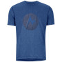 Herren-T-Shirt Marmot Transporter Tee SS blau VarsityBlueHeather