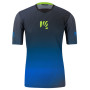 Herren-T-Shirt Karpos Val Di Dentro Tee dunkelblau Black/Indigo B./Green Fluo