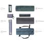 Zelt Zulu Dome 3 Black Long